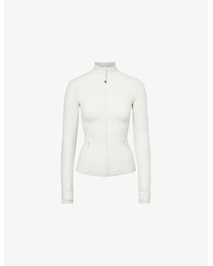 lululemon Define High-Neck Stretch-Woven Jacket - White