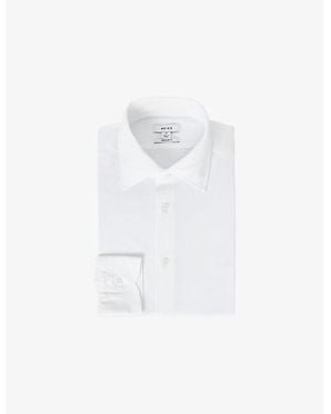 Reiss Voyager Long-Sleeved Stretch-Woven Shirt - White