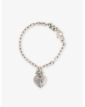 Emanuele Bicocchi Sacred Heart 925 Sterling- Bracelet - Metallic