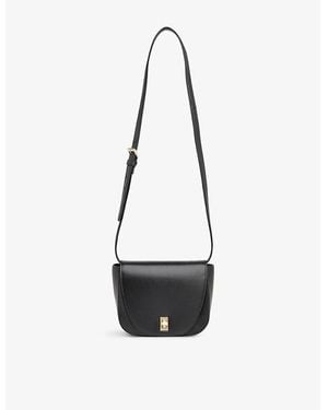 Whistles Carlota Leather Cross-Body Bag - Black