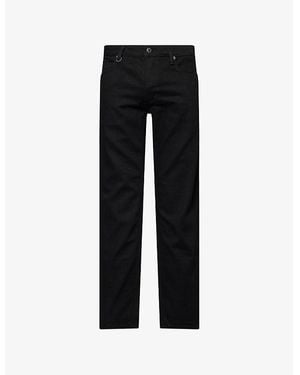 Neuw Lou Sharpe Straight-Leg Denim Jeans - Black