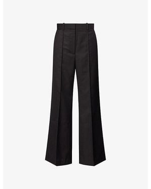 Camilla & Marc Saxony Pintuck Woven Pants - Black