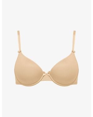 Chantelle Basic Invisible Smooth Memory Foam T-Shirt Bra - White