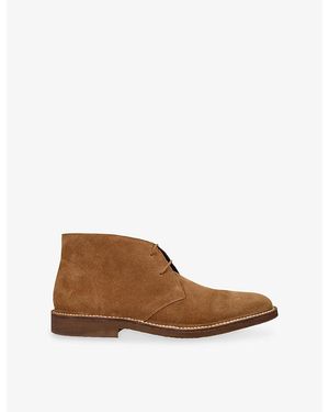 Loake Sahara Suede Boots - Brown