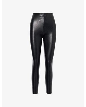 Commando Faux-Leather Leggings - Black