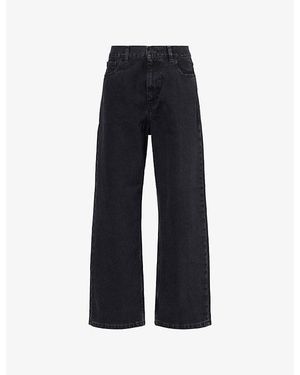 Carhartt Brandon Wide-Leg Denim Jeans - Blue