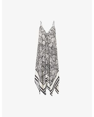 Seafolly Shell Scarf Woven Dress - White
