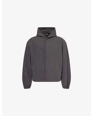 Seventh Orb Hooded Nylon Shell Jacket - Blue
