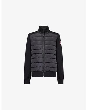 Canada Goose Hybridge Huron Padded Waterproof Jacket - Black