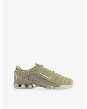 Nike T90 Shox Magia Suede Trainers - Green