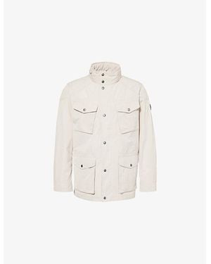 Hackett Velospeed Regular-Fit Shell Jacket - White