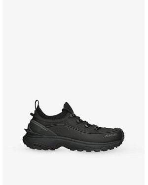 Moncler Trailgrip Lite3 Woven Trainers - Black
