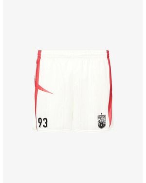 Represent Spike Football Woven Shorts - White