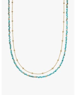 Astley Clarke Biography 18Ct- Plated Sterling- Necklace - Multicolour