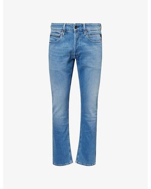 Replay Grover Slim-Fit Denim Jeans - Blue