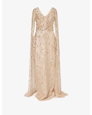 Sabina Bilenko Nour Woven Gown - Natural