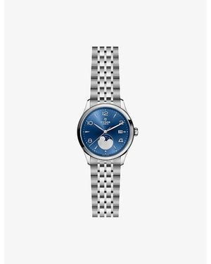 Tudor 1926 Luna Stainless-Steel Automatic Watch 39Mm - Blue