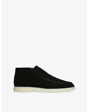 Aurélien City Suede Loafers - Black