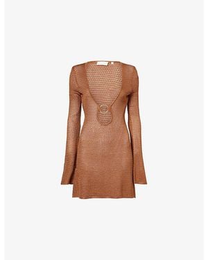 Cheap Monday Montego Mini Dress - Brown