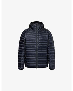 Salomon Elixir Micro Hooded Shell-Down Jacket - Blue