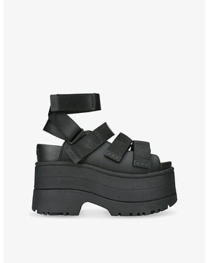 UGG Goldenrise Platform Tpu Sandals - Black