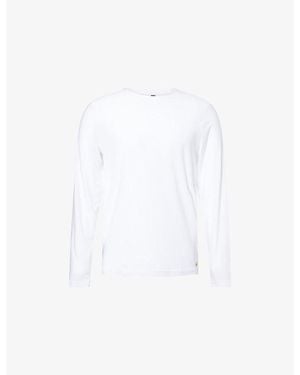 Vuori Strato Tech Long-Sleeve Stretch-Jersey Top - White
