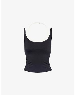 WE Are Tala Dayflex Double-Layer Jersey Vest Top - Blue