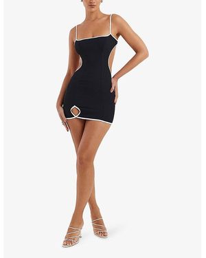 navy open back mini dress mistress rocks Clothing : Mini Dresses : Mistress Rocks Navy Open Back Mini Dress