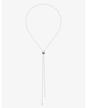 Boucheron Quatre Edition 18Ct- And 0.18Ct Diamond Small Tie Necklace - White