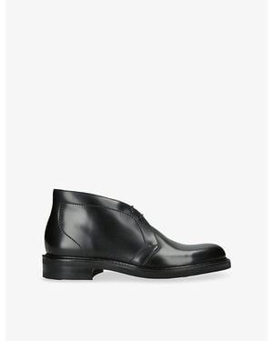 Loake Berkeley Leather Boots - Black