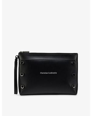Christian Louboutin Kosmica Leather Pouch - Black