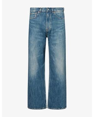Our Legacy Third Cut Straight-Leg Denim Jeans - Blue