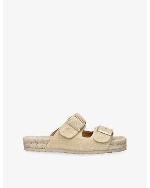 Manebí Hamptons Nordic Canvas Sandals - Natural