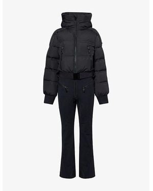 Goldbergh Neve Hooded Stretch-Woven Ski Jumpsuit - Black