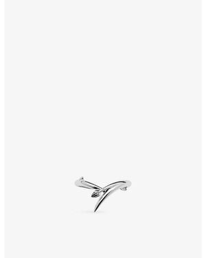 Shaun Leane Orchid Sterling- Bud Ring - White