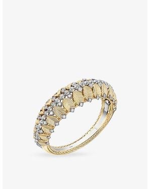 Cartier Grain De Café 18Ct- And 2.93Ct Brilliant-Cut Diamond Bracelet - Metallic