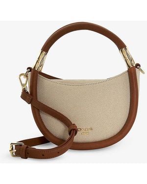 Dune Daphny Mini Woven Cross-body Bag - Metallic