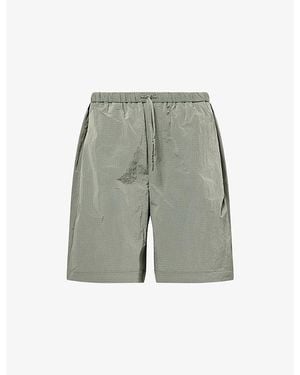 Seventh Ofuanto Check Swim Shorts - Grey