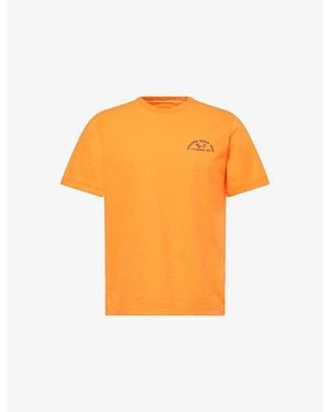 Patagonia Repair Shop Logo Cotton T-Shirt - Orange