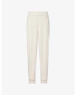 Nike 24.7 Impossiblysoft Stretch-Jersey Jogging Bottoms - White