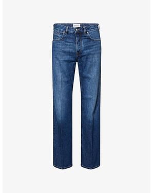 Givenchy Regular-Fit Straight-Leg Denim Jeans - Blue