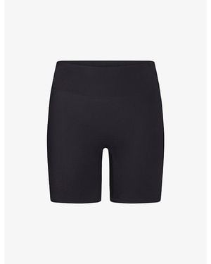 NikeSKIMS Shine Bonded Waist 5-Inch Biker Shorts - Blue
