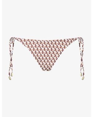 Cheap Monday Palma Tie-Side Bikini Bottoms - Pink