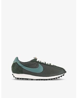 Nike Ld 1000 Logo Embroidered Suede And Mesh Low Top Trainers in White for Men Lyst UK
