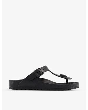 Birkenstock Gizeh Rubber Sandals - Black