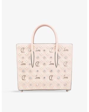 Christian Louboutin Paloma Medium Leather Tote Bag - Pink