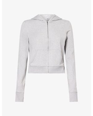 Vuori Halo Mini Full-Zip Stretch-Jersey Hoody - Blue
