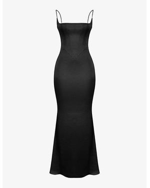 trixie maxi dress Trixie Dress / Deep Ocean Ikat Deep Ocean Ikat / L