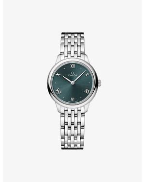 Omega De Ville Prestige Stainless-Steel Quartz Watch 27.5Mm - Metallic