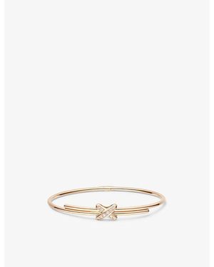 Chaumet Jeux De Liens 18Ct Rose- And Diamond Bracelet - Natural